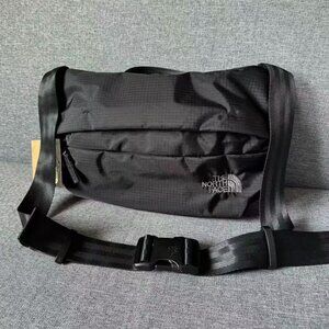 North-facing nylon crossbody bag